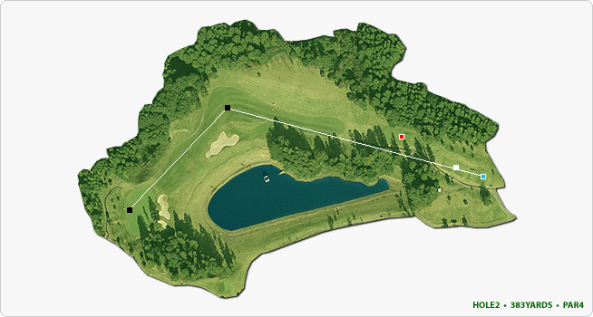 HOLE2 / 383YARDS / PAR4